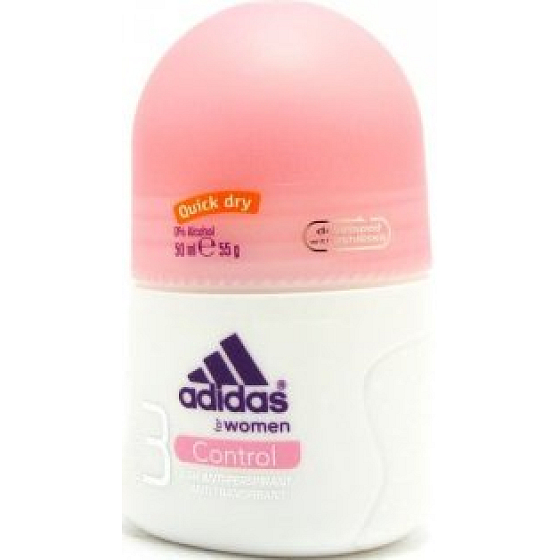 Adidas Action 3 Control ball antiperspirant deodorant roll-on for women 50 ml