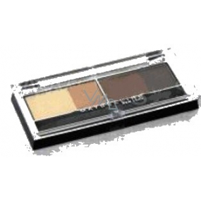 Maybelline Expert Wear Quad Eyeshadow 05 Glamor browns brown shades