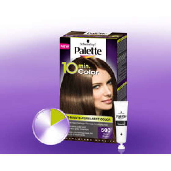Schwarzkopf Palette 10 minutes Color hair color 500 Medium brown
