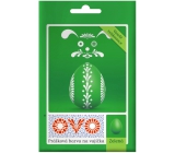 Ovo Green powder color 1 sachet (5 g) = 10 - 15 eggs