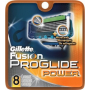 Gillette Fusion ProGlide Power spare head 8 pieces for men