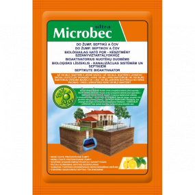 Bros - Microbec microbiological preparation for disposal of septic tank contents 18 x 25 g