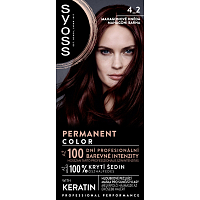 Syoss Hair Color, 4-2 Mahogany Brown