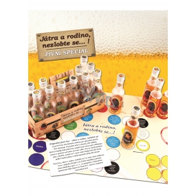 Bohemia Gifts Liver and family, don't be angry! Beer Man, don't be angry! board game