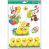Window foil without glue traditional Easter motifs bunny in a basket 37 x 26 cm