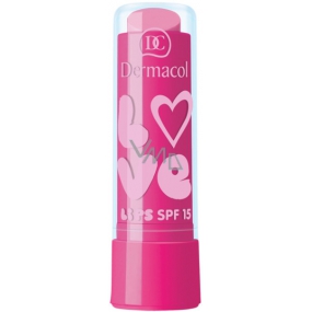 Dermacol Love Lips SPF15 Lip Balm 09 Bubble Gum 3.5 ml