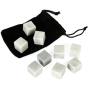 Albi Whisky Cooling Stones, 9 cooling stones and a velvet pouch for storage