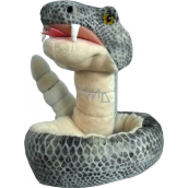 EP Line Animal Planet plyšový had reagující na zvuk, svítící oči 1 m, doporučený věk 3+