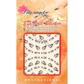 Lily Angel 3D nail stickers 1 sheet 10100 B014