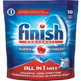 Finish All in 1 Max Soda tablets for dishwasher 50 pieces