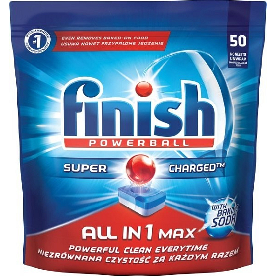 Finish All in 1 Max Soda tablets for dishwasher 50 pieces