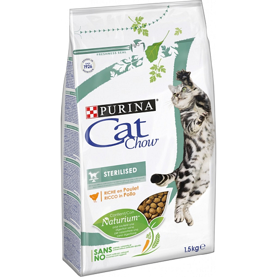Purina Chow Special Care Sterilized complete food for neutered cats 1.5 kg