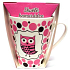 Albi Dobroty Gift set mug and loose tea without hibiscus, flavored Great friend pink 300 ml