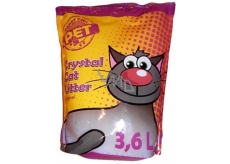 Silica Happy Cool Pet Original vysoce absorpční silikonové stelivo pro kočky 3,6 l