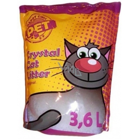 Silica Happy Cool Pet Original Litter highly absorbent eco-friendly silicone for cats 3.6 L