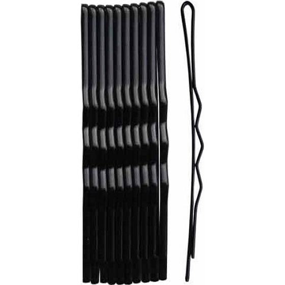 Duko Hair Clips Black 6 cm 10 pieces 526B