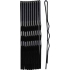 Duko Hair Clips Black 6 cm 10 pieces 526B