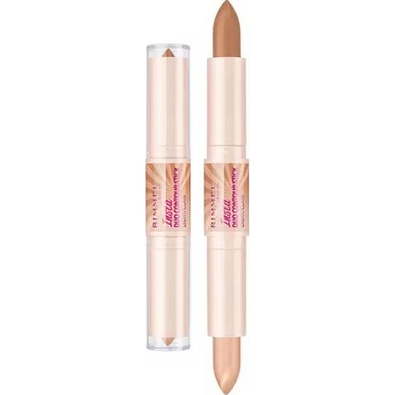 Rimmel London Insta Duo Contour Stick Contour Stick 100 Light 2 x 4 g