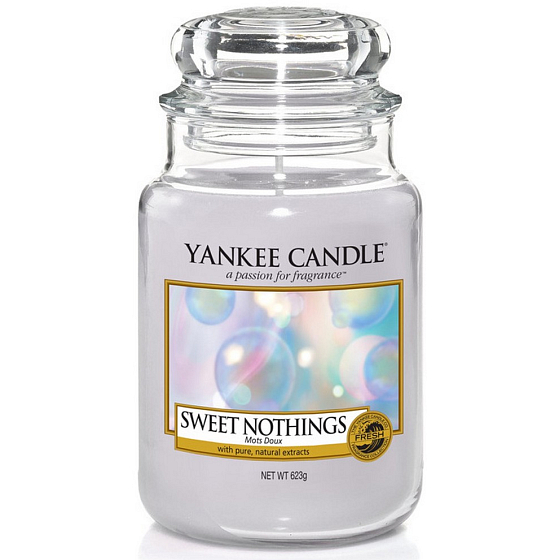 Yankee Candle Sweet Nothings - Sweet Nothings Scented Candle Classic Large Glass 623 g