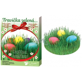 Egg decoration Grass green set