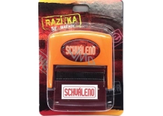 Albi Razítko s nápisem Schváleno 6,5 cm × 5,3 cm × 2,5 cm