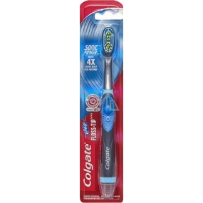 Colgate Floss-Tip Sonic Power Medium medium battery toothbrush 1 piece