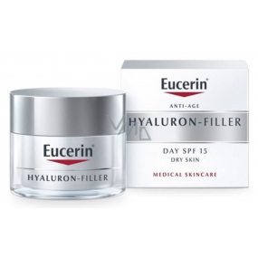 Eucerin Anti-Age Hyaluron-Filler SPF15 and UVA filter daily filling anti-wrinkle cream for dry skin 50 ml