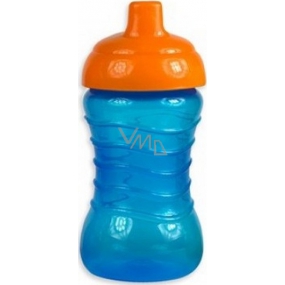 First Steps Spill Proof Sipper Cup 12 + Baby Bottle Blue 310 ml