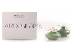 Millefiori Air Design Diffuser flower mini green 2 pieces