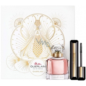 Guerlain Mon Guerlain Eau de Parfum for Women 50 ml + Cils D Enfer So Volume Mascara 01 Noir Black 8.5 ml, gift set