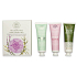 Erbario Toscano Tuscan Spring Hand Cream 30 ml + Rose Hand Cream 30 ml + Olive Hand Cream 30 ml, luxury cosmetic set