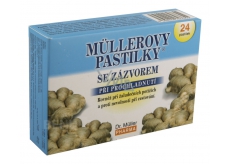 Müller lozenges with ginger 24pcs
