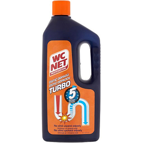 WC NET Turbo Gel Drain Cleaner, 1 l