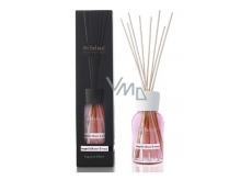 Millefiori Milano Natural Magnolia Blossom & Wood - Magnolia flowers and Wood Diffuser 250 ml + 8 stems in a length of 30 cm for medium-sized spaces lasts min. 3 months