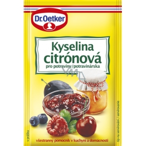 Dr. Oetker Citric Acid for Food 20 g