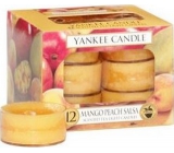 Yankee Candle Mango Peach Salsa - Mango and Peach Salsa Scented Tealight 12 x 9.8 g