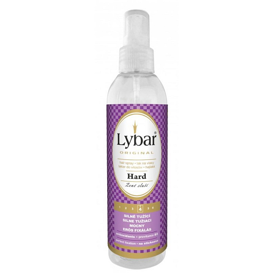 Lybar Hard Strongly firming hairspray mechanical spray 200 ml