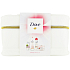 Dove Glowing Clay Shower Gel 250 ml + Pomegranate Seeds & Shea Butter Scent Body Scrub 225 ml + Nourishing Secrets Awakening Ritual Hand Cream 75 ml + Go Fresh Apple & White Tea antiperspirant spray 150 ml + bag, cosmetic set