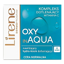 Lirene Oxy in Aqua moisturizing, oxidizing day hydro cream for normal skin 50 ml