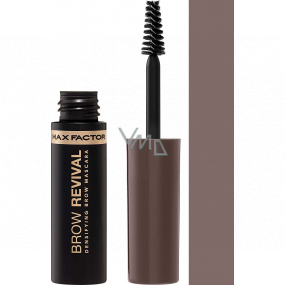 Max Factor Brow Revival eyebrow mascara with oils and fibers for revitalization 005 Black Brown 4.5 ml