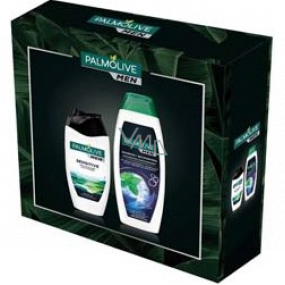 Palmolive Men Sensitive shower gel 250 ml + Invigorating hair shampoo 350 ml, cosmetic set