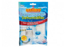 151 Hanging Freshly washed laundry closet dehumidifier with a scent of 180 g