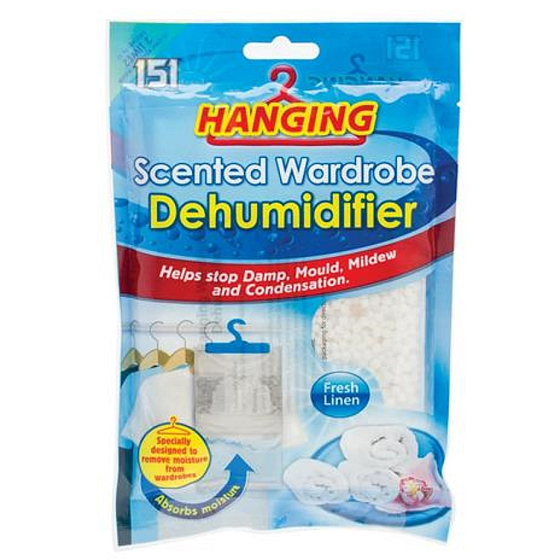 151 Hanging Freshly Washed Laundry Moisture Absorber for Wardrobe with Fragrance 180 g