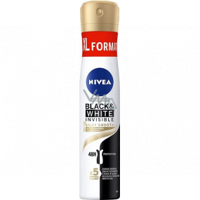Nivea Black & White Invisible Silky Smooth antiperspirant deodorant spray for women 200 ml