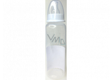 First Steps Transparent 0+ Baby Bottle White 250 ml