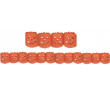 Halloween pumpkin garland orange 400 x 11.5 cm