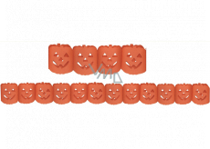 Halloween pumpkin garland orange 400 x 11.5 cm