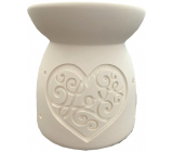 Albi Aromalampa white Heart 11 cm