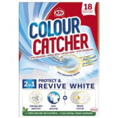 K2r Colour Catcher Stop Staining Washing Wipes for white linen and white revival 18 pieces