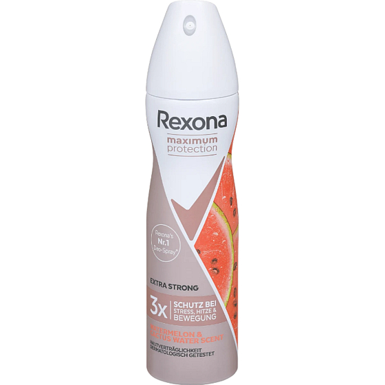 Rexona Maximum Protection Watermelon & Cactus Water antiperspirant deodorant spray for women 150 ml